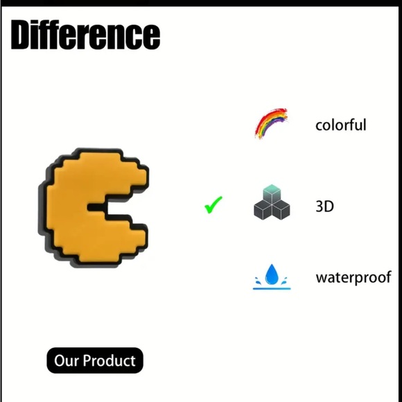 ‼️$7‼️ 12pcs Cute PVC Shoe Charms for Video Game Fans 🎮 - Picture 4 of 6